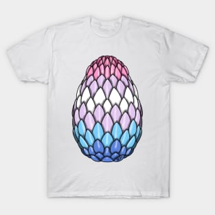 Bigender Pride Dragon Egg T-Shirt